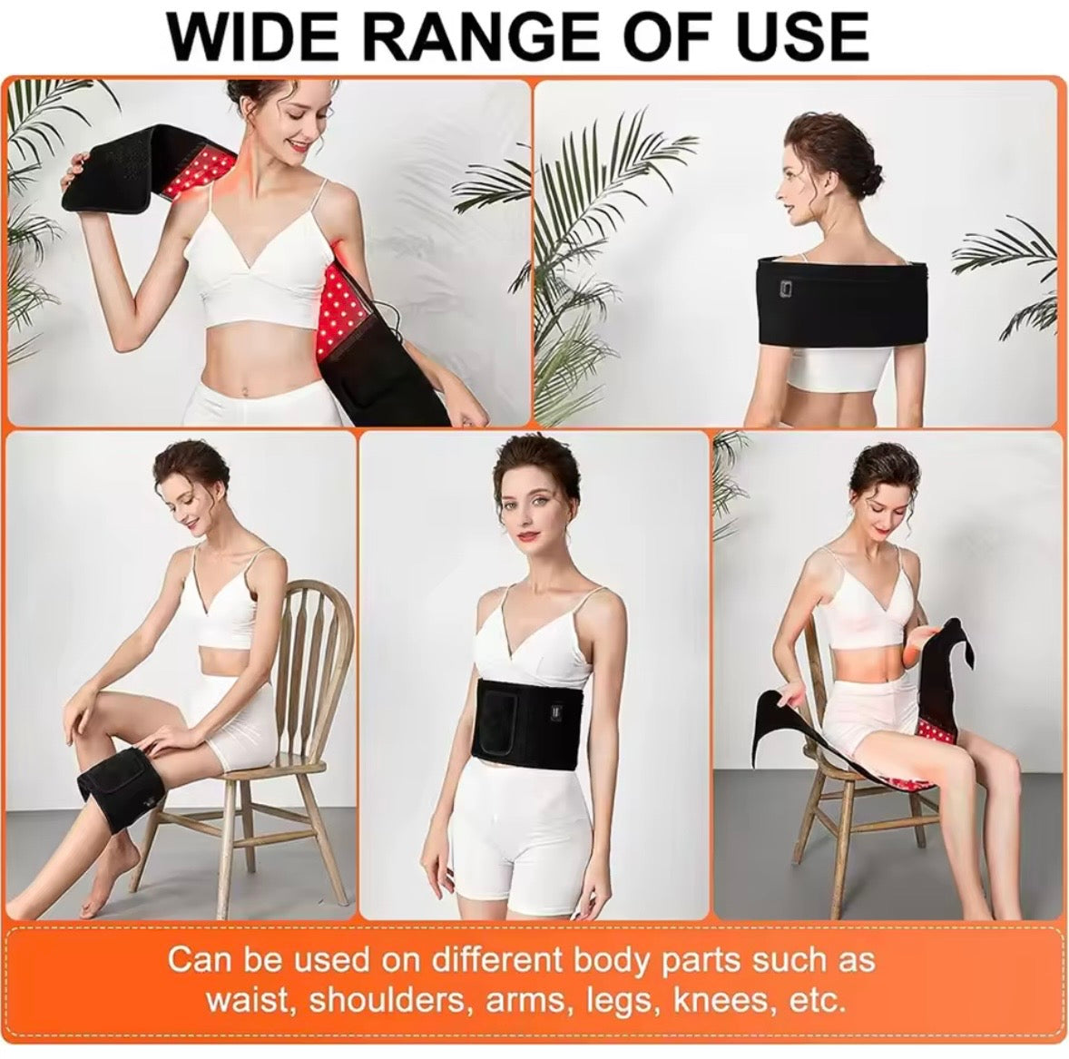 ThermaRelief Pro Belt, weight loss, pain reliever, and lose skin remover.